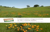 Conservation Organizations in the Central Valley