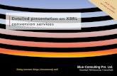 Xbrl conversion services   blue consulting