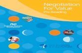 3 Negotiation for Value