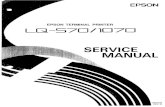 Service Manual Epson Lq-570, Lq-1070