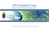 APT Emulsion Fuels Presentation[1]