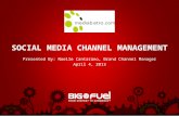 Social Media Channel Management