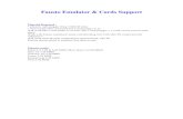 Fausto Emulator & Card Support