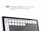 Live Scribe Desktop User Guide Mac