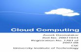 Cloud Computing, Seminar Report