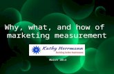 Why, What, and of How Marketing Measurement