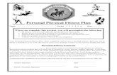 Personal Physical Fitness Plan Packet