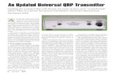 QRP Transmitter