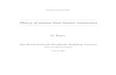 D. Bauer- Theory of intense laser-matter interaction