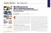 Software Architecture:Framing Stakeholders Concerns