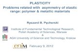 ENIM Lecture on some problems of plasticity