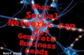 Social Networks Generate Leads