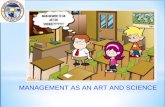 Management as an art and science mr anil kumar gupta + eva