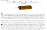 Crossflow Turbine Abstracts