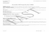 Transfer of Property Act 1882 CS