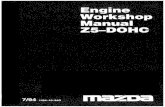 Mazda Z5 DOHC Engine Workshop Manual