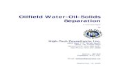 Oilfield Oil Water Solids Separation