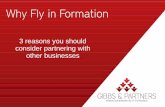 Why fly in formation?