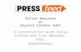 Online Newsrooms vs Digital Content Hubs