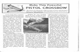 Crossbow Plans