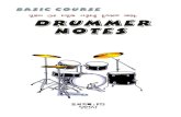 Drummer Notes - Método de Bateria