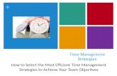 Time Management Essentials for Team Management