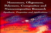 Monomers Polymers Oligomers and Composites