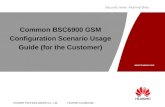 Common BSC6900 GSM Configuration Scenario Usage Guide (for the Customer)-20101124-C