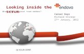 Endava Career Days Iasi Jan 2012  - Looking Inside the Scrum
