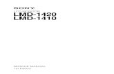 SONY LMD-1420 Service Manual