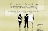 Corporate Reporting Framework in India