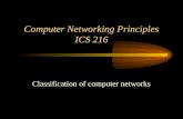 CLASSIFICATION OF COMPUTER NETWORKS-2011
