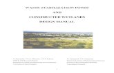 Waste stabilization ponds and constructed wetlands design manual