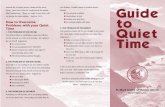 Guide to Quiet Time