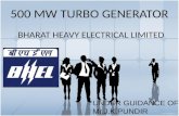 500 Mw Turbo Generator