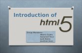 HTML 5 PPT