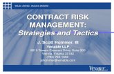 Contract Risk Management Presentation Slides