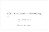 Special Studies in Marketing - Lec 1
