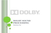 seminar on dolby sound processing