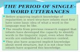 The Period of Single-word Utterances-24