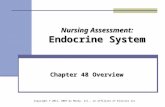 Chapter 48 Endocrine Assessment