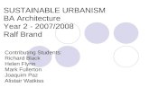 Sustainable Urbanism - Edinburgh