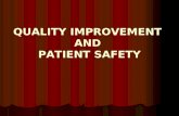 Quality Improvement and Patient Safety Advance Nursing Practice Ppt