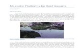 Magnetic Platforms for Reef Aquaria