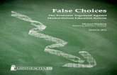 False Choices: The Economic Argument Against Market-Driven Education Reform