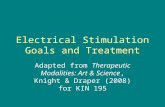 Electrical Stimulation Goals and Treatment