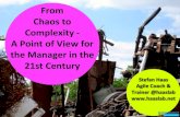 From chaos to complexity