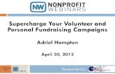 Supercharge Your Volunteer and Personal Fundraising Campaigns