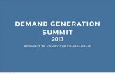 Demand generation handbook