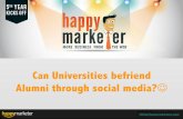 Can Universities Rekindle Alumni Relations Through Social Media?